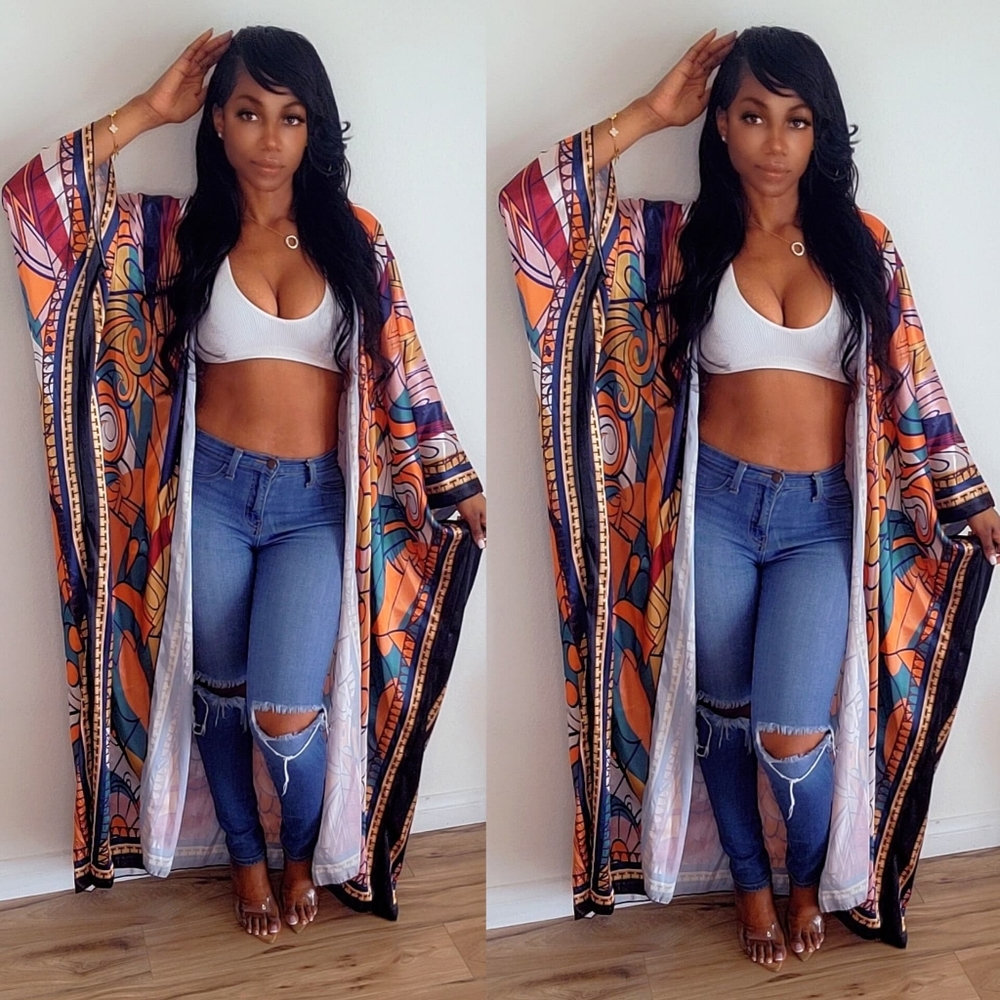 COPY - Luxury Satin Kimono